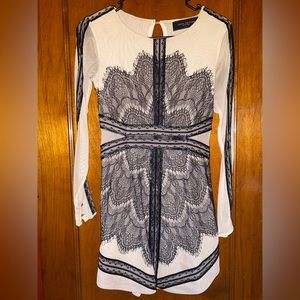 Akira Chicago Long Sleeve Dress